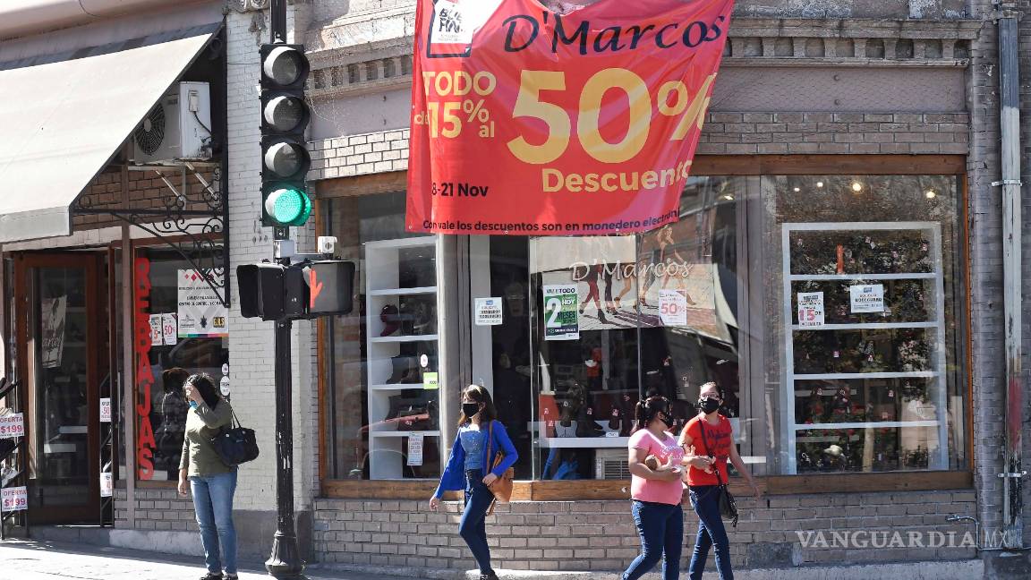 $!Arranca Buen Fin en Saltillo en medio de la pandemia; comerciantes esperan salvar su negocio