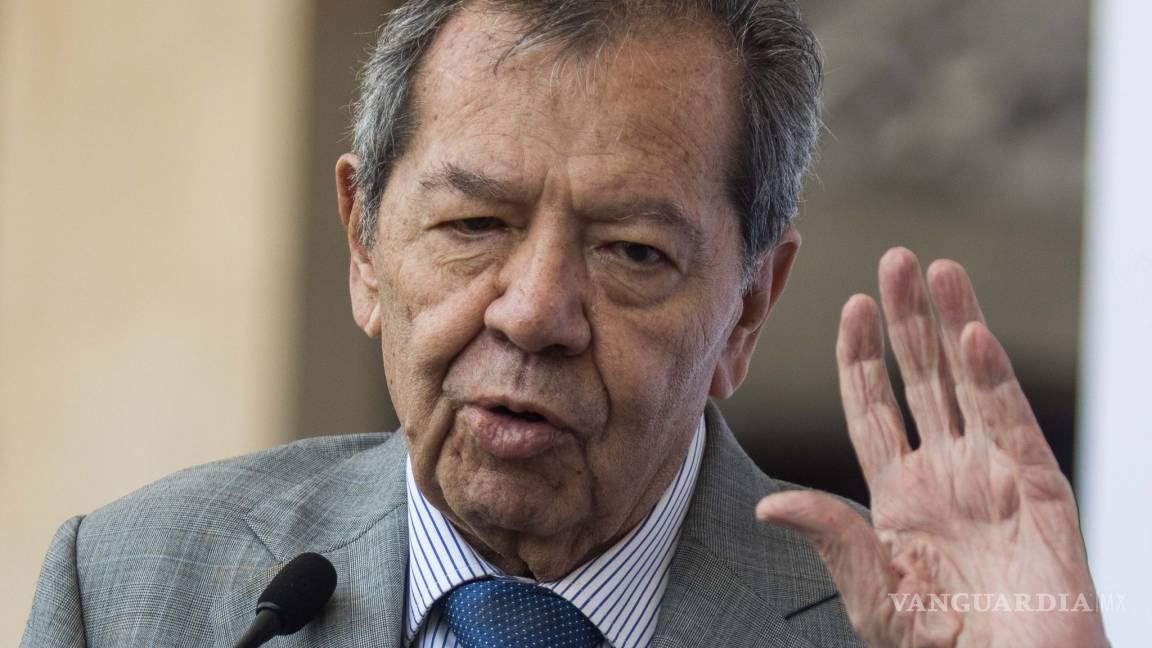Porfirio Muñoz Ledo va por reelección en presidencia de San Lázaro