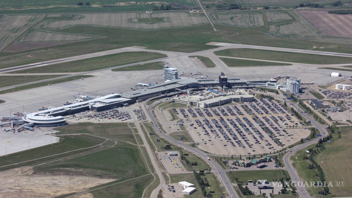 $!“Robird”, el robot halcón que cuida del aeropuerto de Edmonton en Canadá