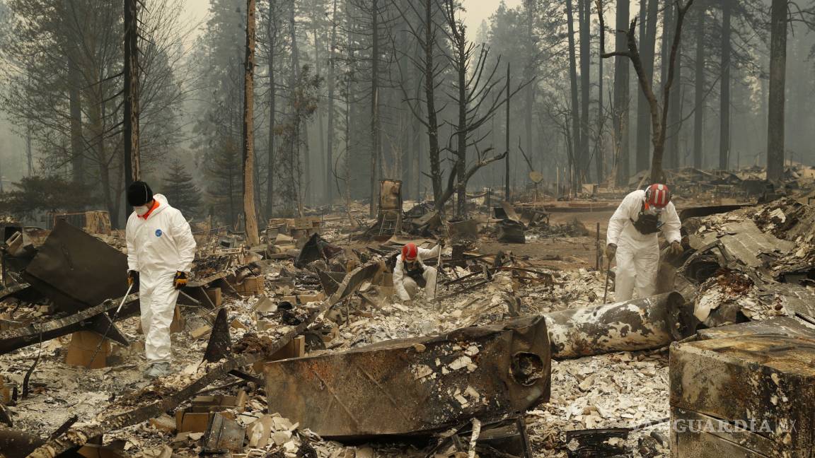 Incendios en California suman 51 víctimas; buscan desaparecidos