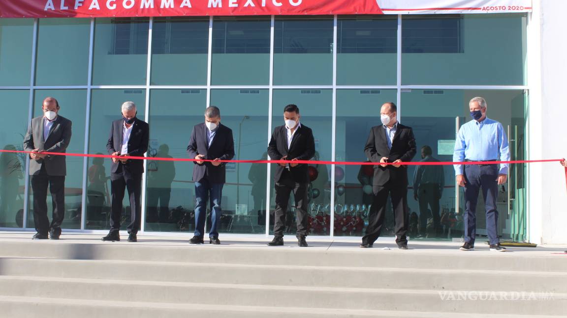 $!Inauguran empresa Alfagomma en Torreón