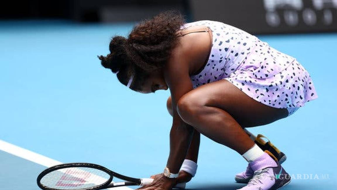 'No puedo jugar así'... Serena Williams tras perder ante la china Qiang Wang en el Abierto de Australia