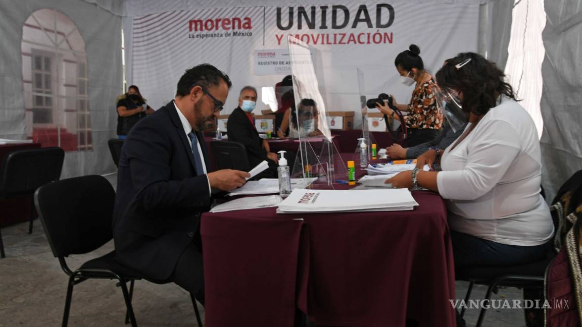 Piden confiar en las encuestas de Morena, termina registro de aspirantes a gubernaturas