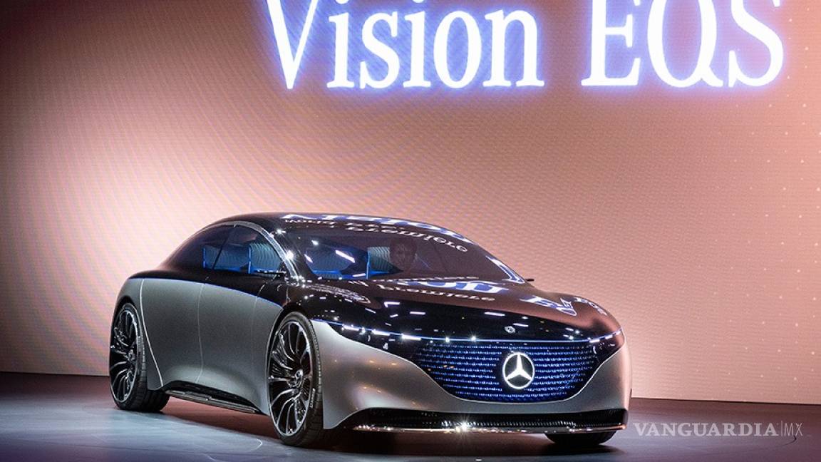 Mercedes-Benz Vision EQS Concept, auto que adelanta cómo serán los futuros Mercedes