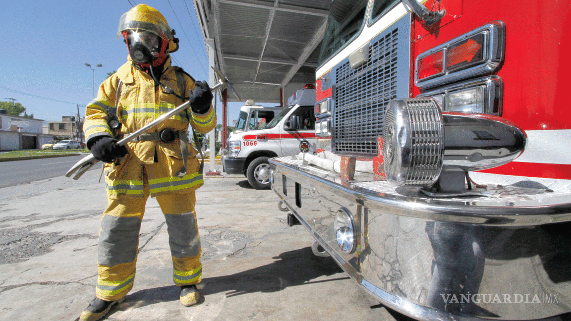 Someterán a evaluación estaciones de bomberos de Saltillo