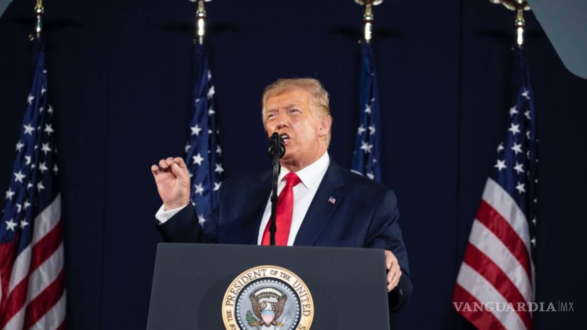 Donald Trump crispa la crisis racial en su discurso en el Monumento Nacional Mount Rushmore