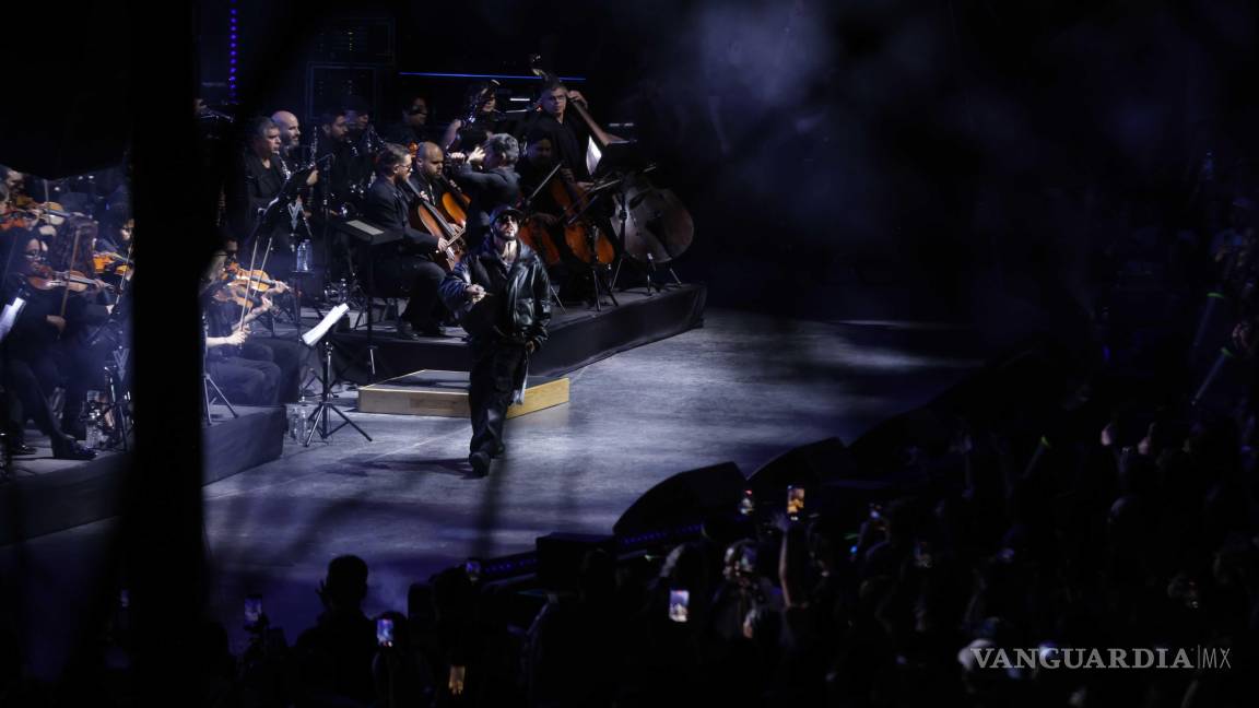 $!Yandel conquista Saltillo con una histórica noche de reggaetón con la Filarmónica de Desierto