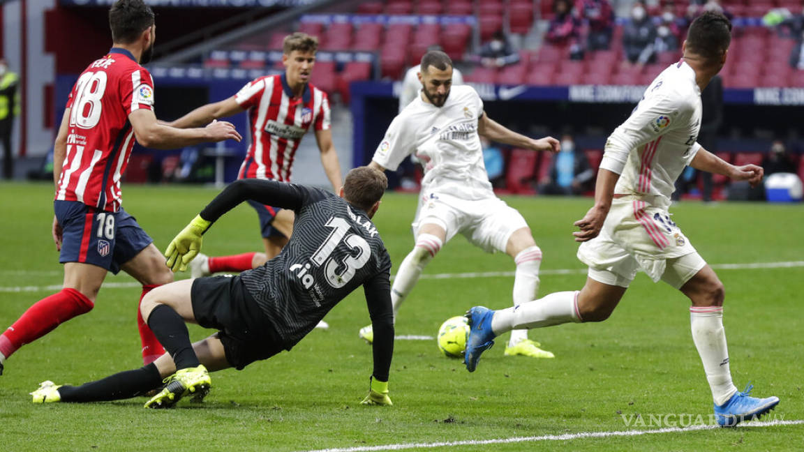 Real Madrid rescata el empate ante el Atleti