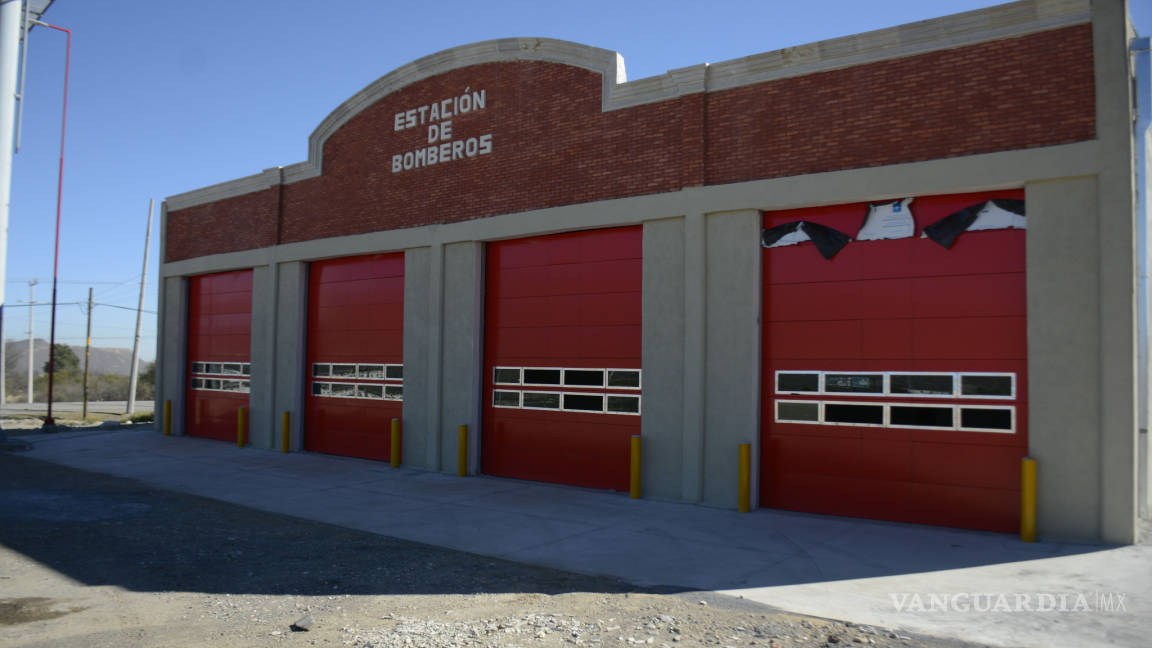Termina construcción de estación de bomberos en Saltillo; no hay dinero para ponerla en marcha