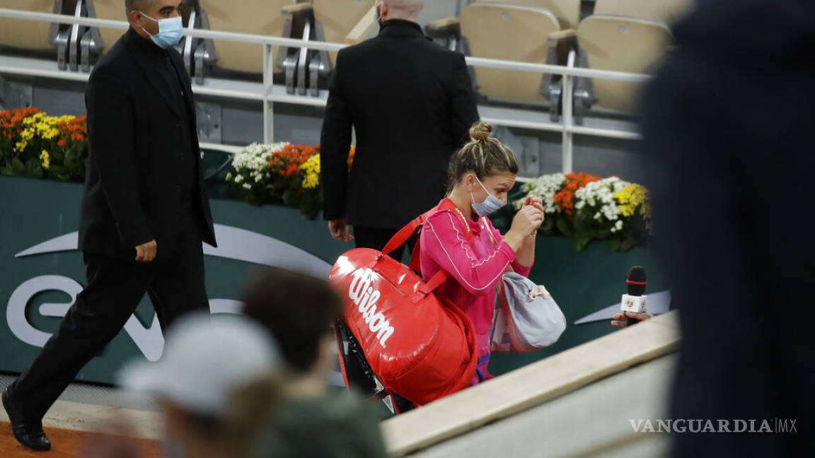Sorprenden a Simona Halep y es eliminada de Roland Garros