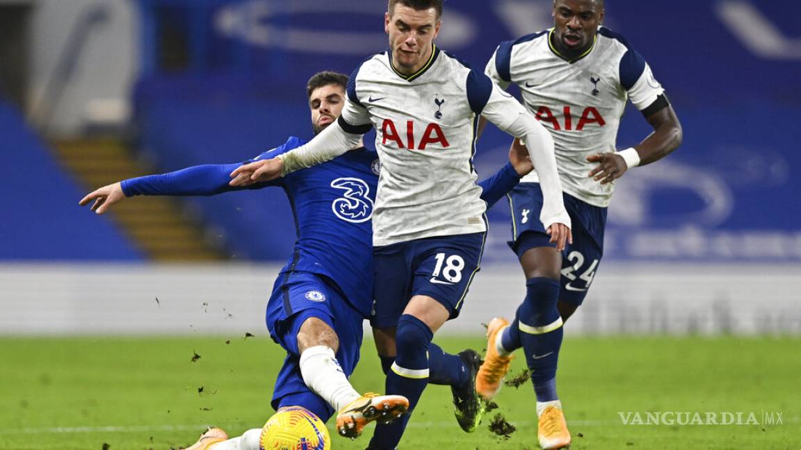 Tottenham termina como líder tras empate ante el Chelsea