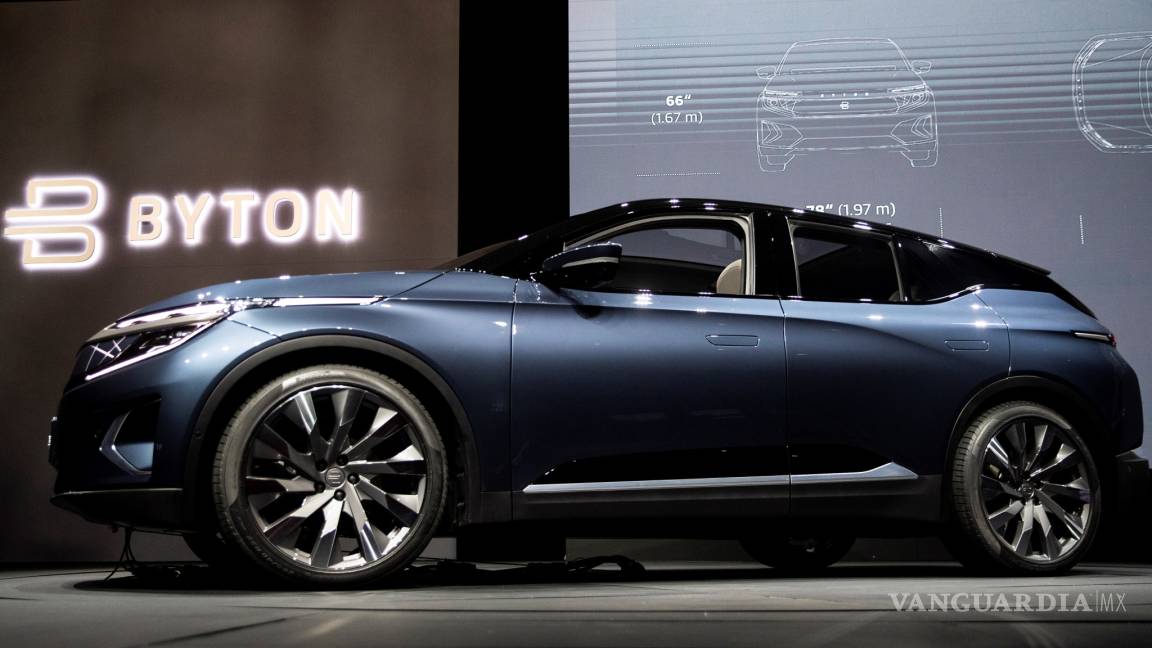 Byton M-Byte 2020, impresionante auto électrico que será todo pantalla en su interior