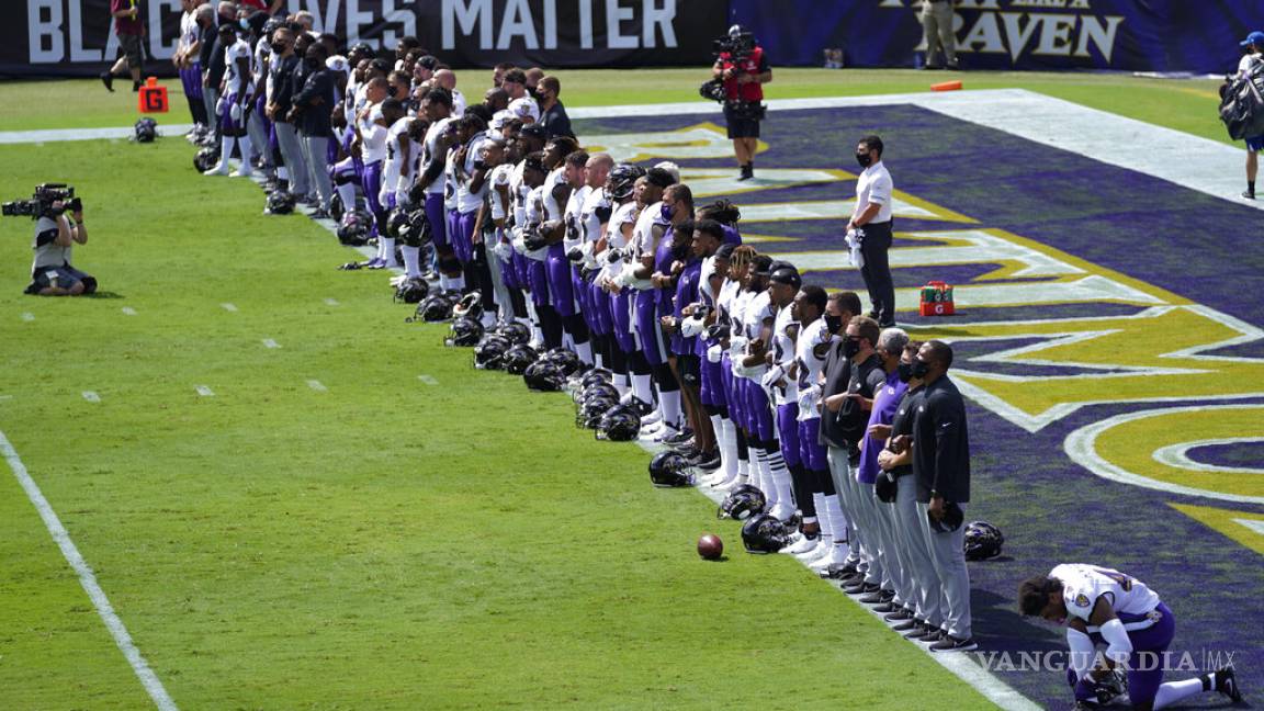 Así protestaron los equipos de la NFL contra el racismo