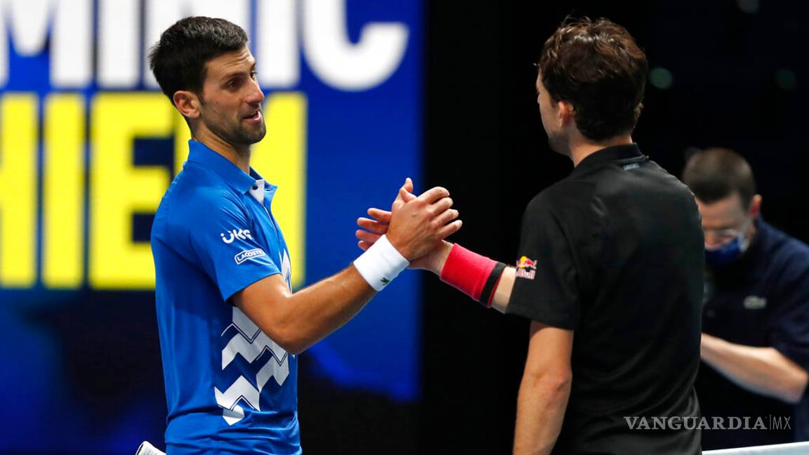 $!En partidazo, Dominic Thiem derrotó a Novak Djokovic