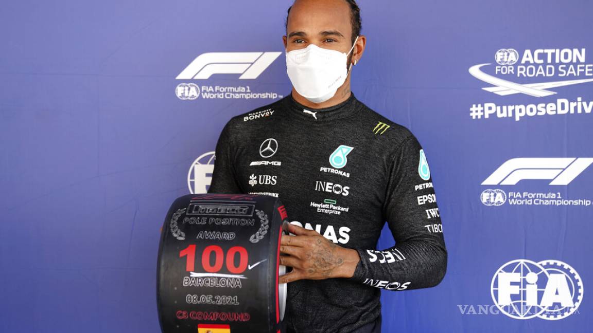 Hamilton hace historia y consigue su 'Pole' 100 en F1