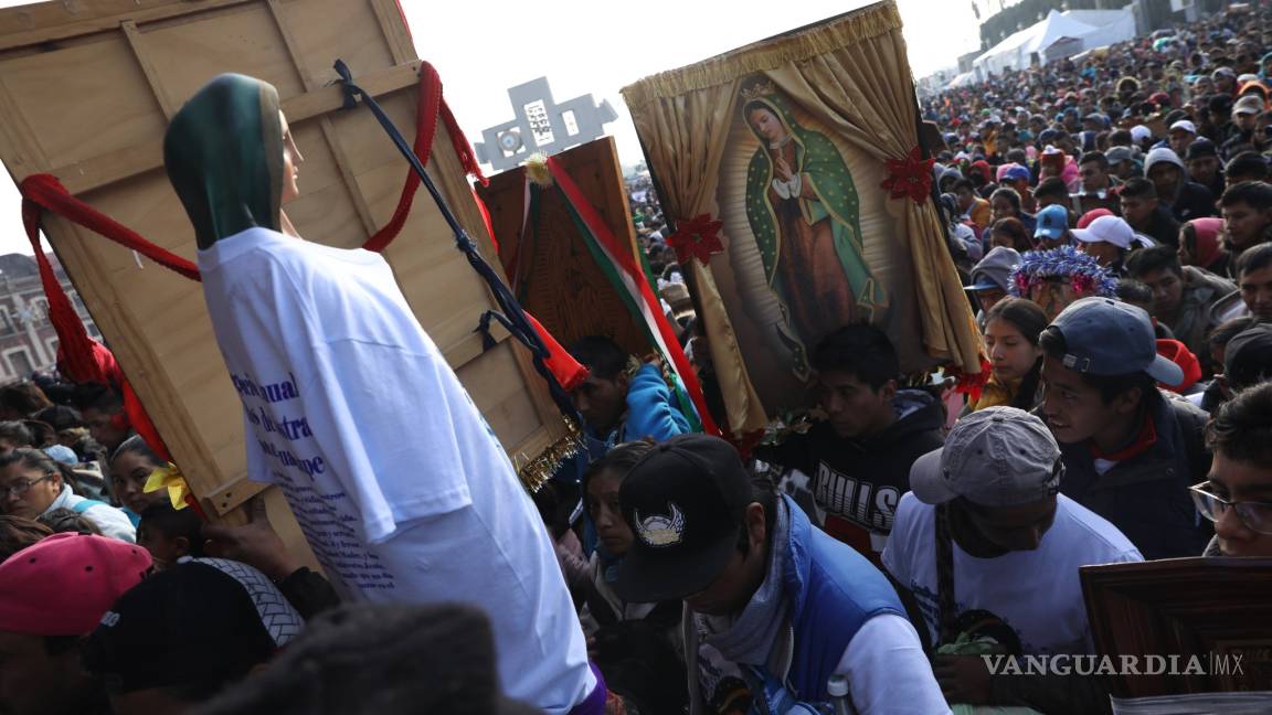 Más de 2 millones de peregrinos llegan a la Basílica de Guadalupe de Ciudad de México