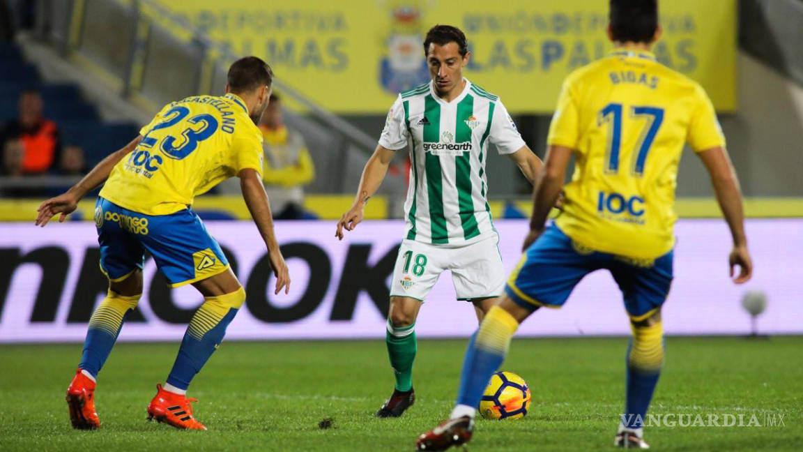 Betis cayó ante Las Palmas