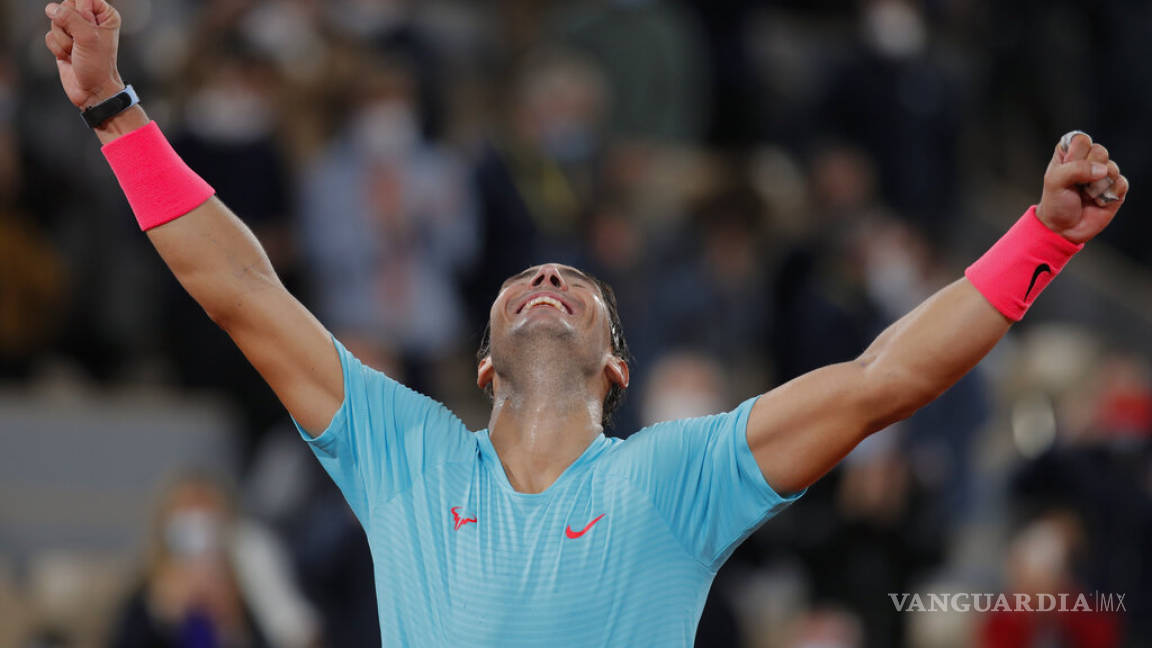 Nadal conquista Roland Garros y empata a Roger Federer con 20 Grand Slam