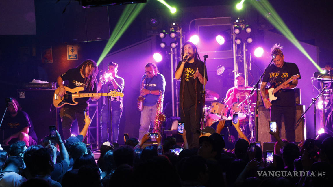 Gondwana triunfa en Saltillo con su reggae
