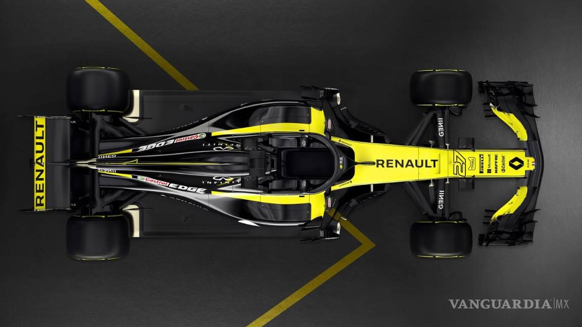 $!R.S. 18, coche con el que Renault busca el campeonato F1 2018