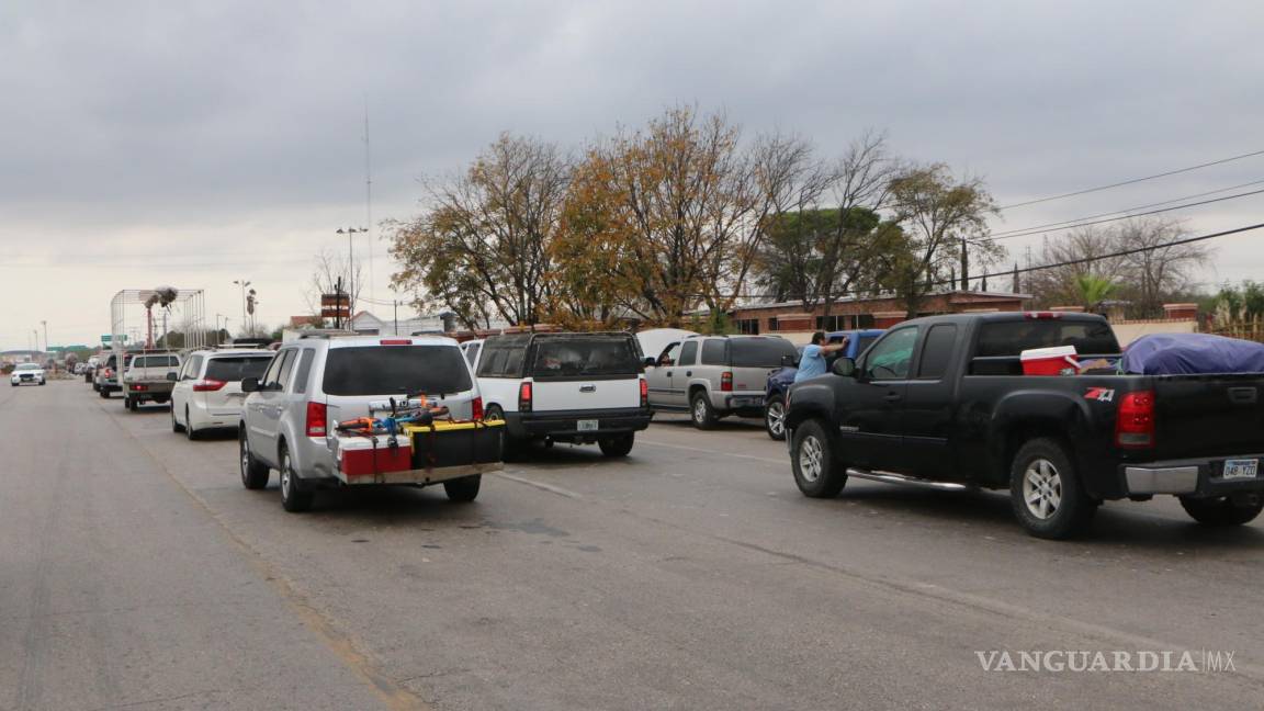 Filas de paisanos es producto de la seguridad en Piedras Negras, señala Bres Garza