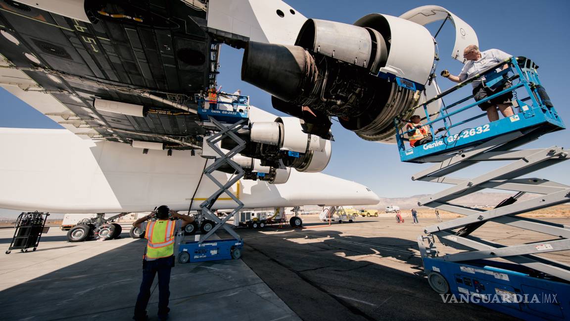 $!Stratolaunch, el avión más grande el mundo que volará por primera vez en 2019
