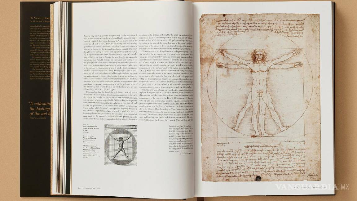 $!Imagen del libro titulado Leonardo, publicado por Taschen.