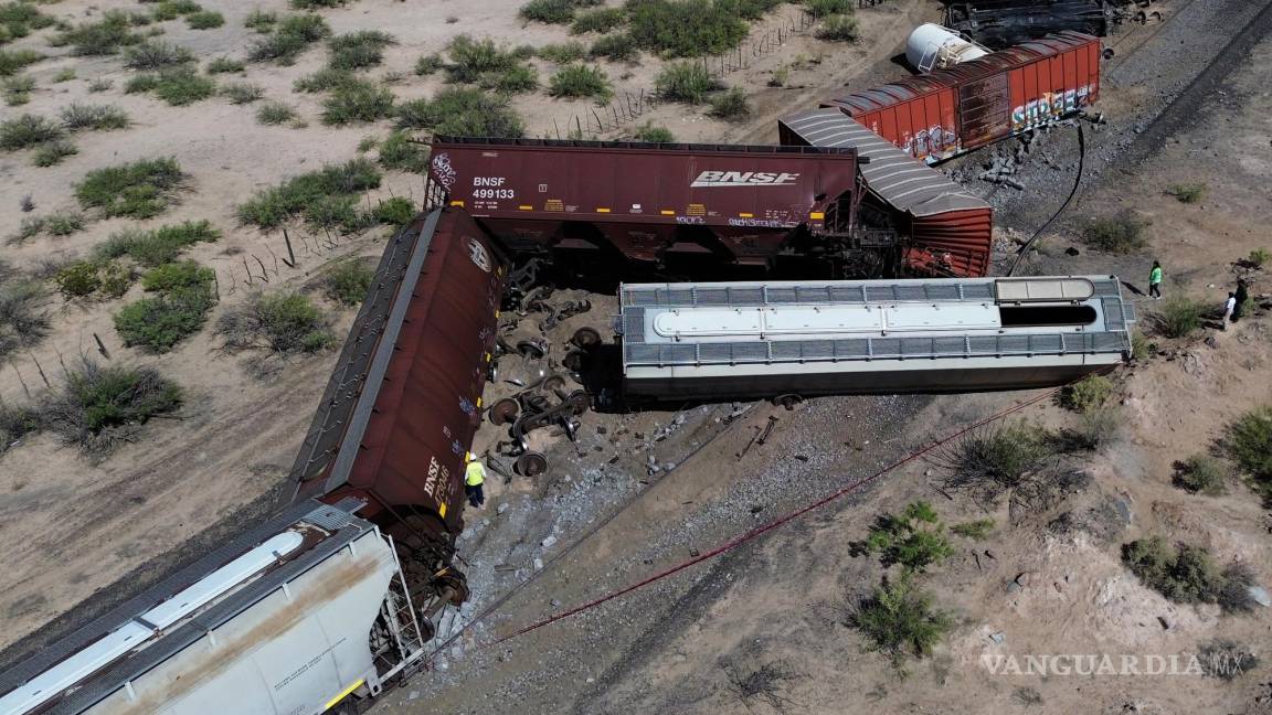 Tren en Chihuahua se descarrila, deja migrantes lesionados y un menor extraviado; es localizado sin vida