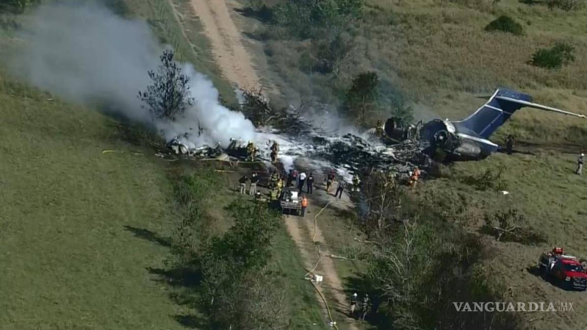 Se estrella avión en Texas con 21 pasajeros, reportan un herido leve