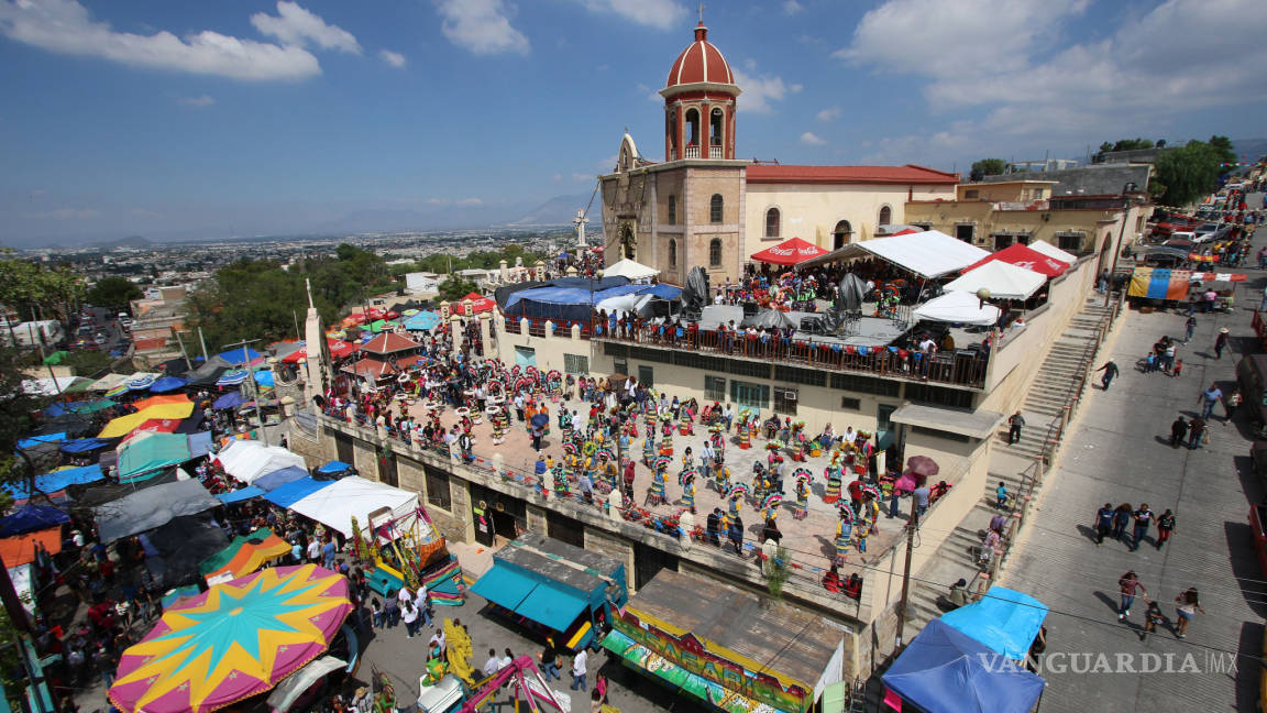 Celebran fiesta patronal del barrio del Ojo de Agua en Saltillo