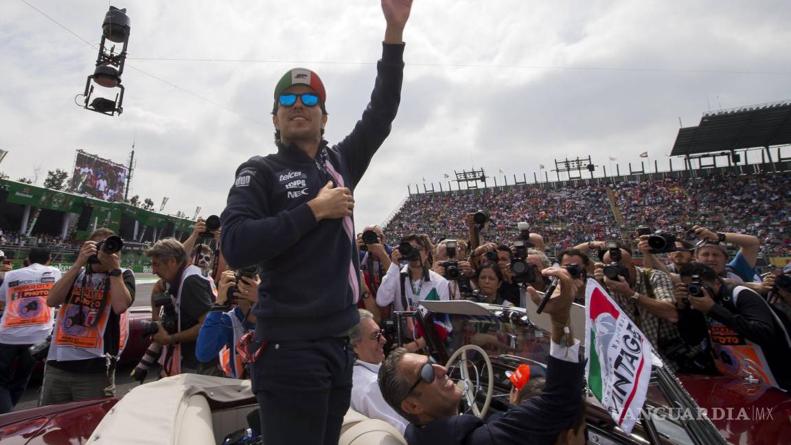 Esperan gran carrera de Sergio ‘Checo’ Pérez en México