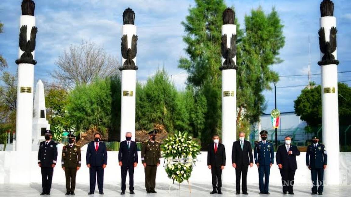 Inauguran en Torreón monumento a los Niños Héroes de Chapultepec