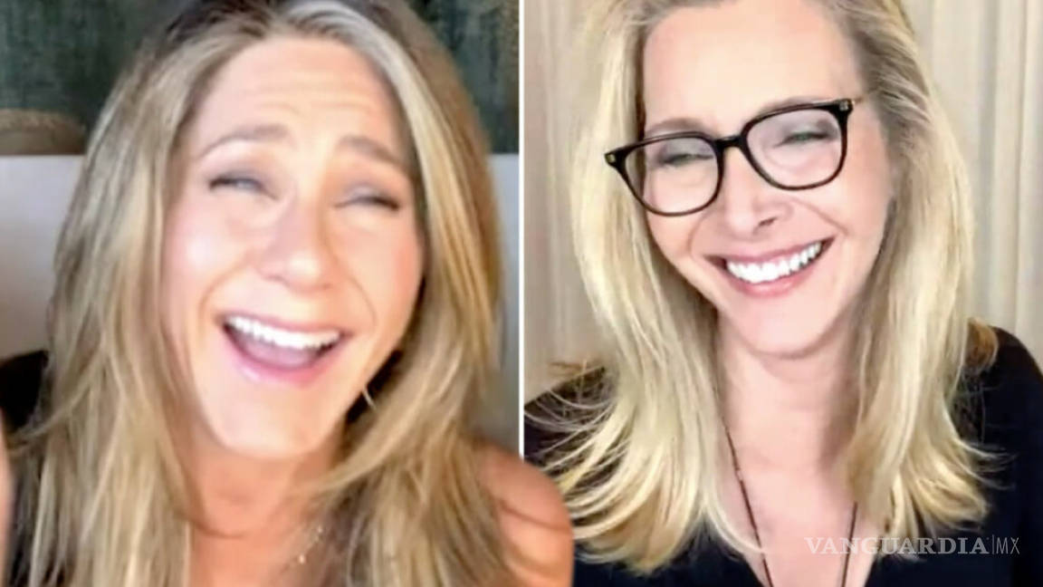 Jennifer Aniston y Lisa Kudrow hacen reunión virtual de 'amigas'