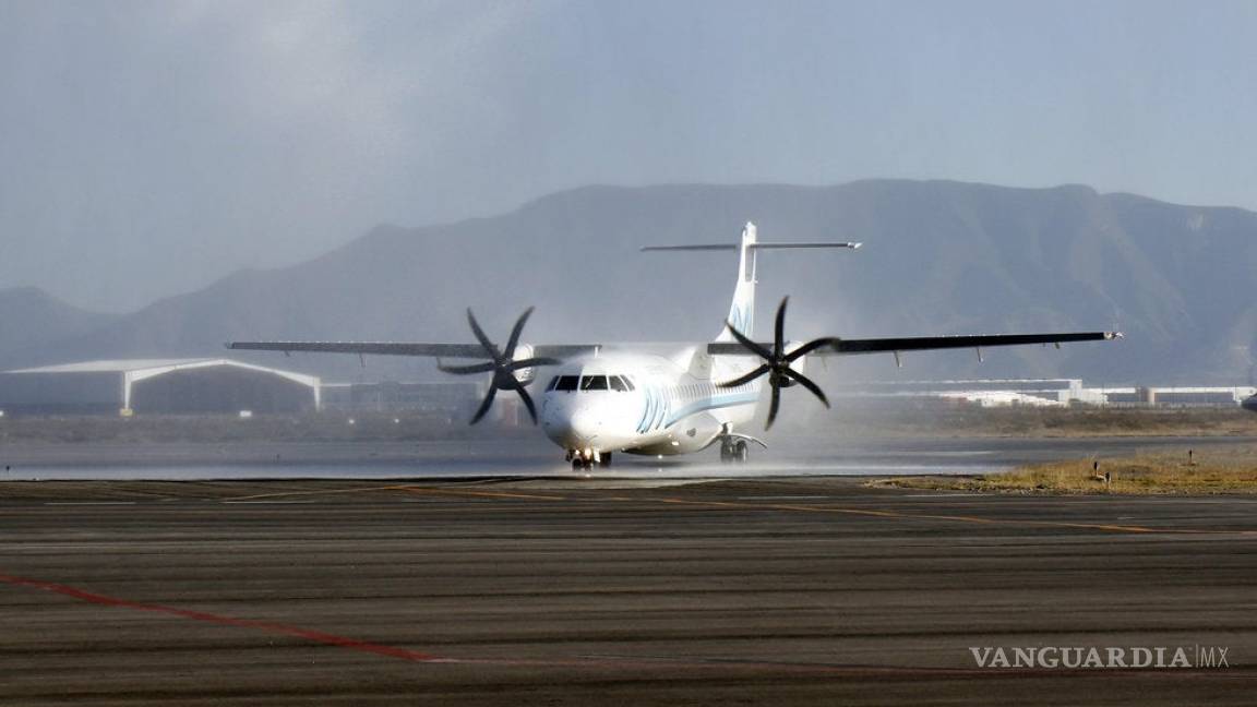 Registra Aeromar baja demanda en vuelo de México a Saltillo y viceversa