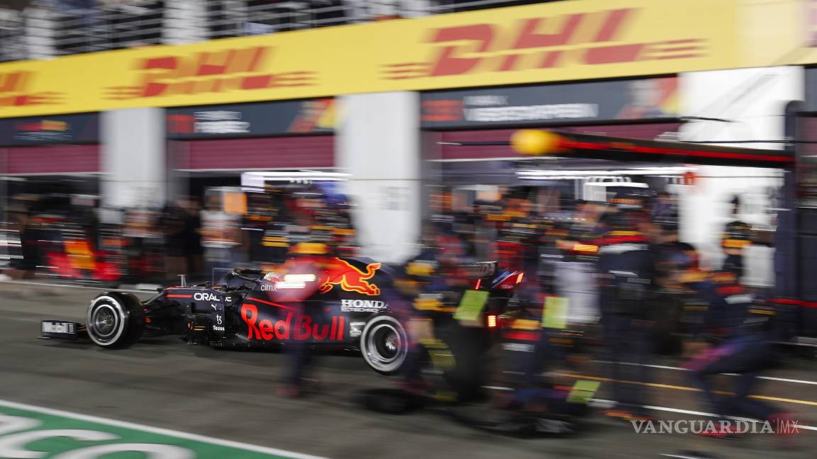 $!Verstappen poco pudo hacer ante el dominio de la pista por Lewis,