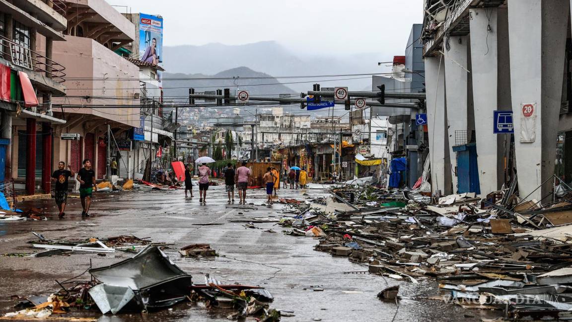 El huracán Otis que golpeó con furia a Acapulco toma por sorpresa a México y a los meteorólogos