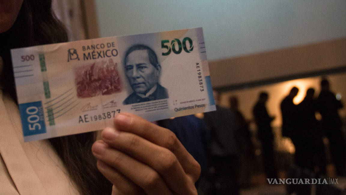 Banxico está sorprendido por la 'calidad' de los billetes de 500 falsos