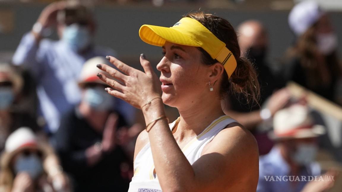 Tras años intentando, Pavlyuchenkova finalmente llega a la final de un Grand Slam