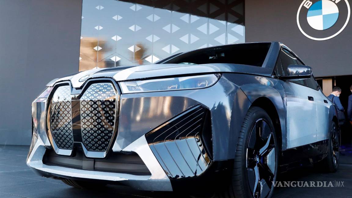 $!El prototipo iX Flow de BMW se exhibe en el Centro de Convenciones de Las Vegas. EFE/EPA/Caroline Brehman