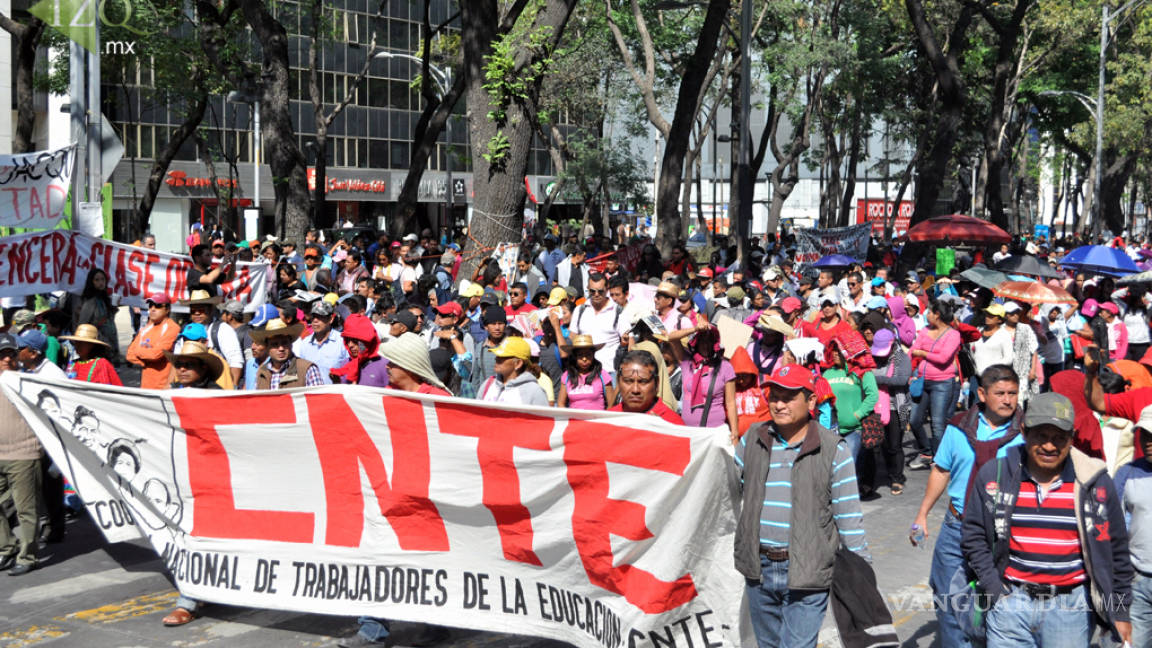 Ofrecen a profes aumento de 3.08%; CNTE anuncia marchas