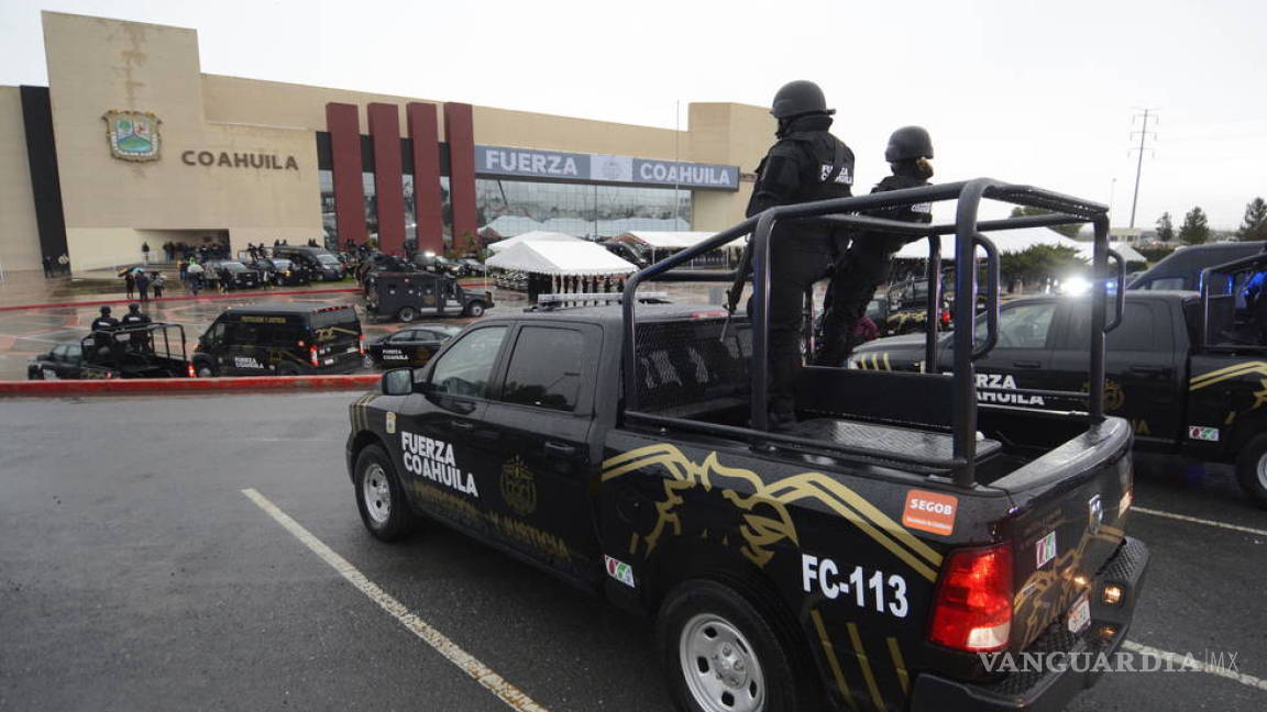 Falta en Coahuila el 70% de la cobertura policiaca estatal, según diagnóstico de la Secretaría de Gobernación