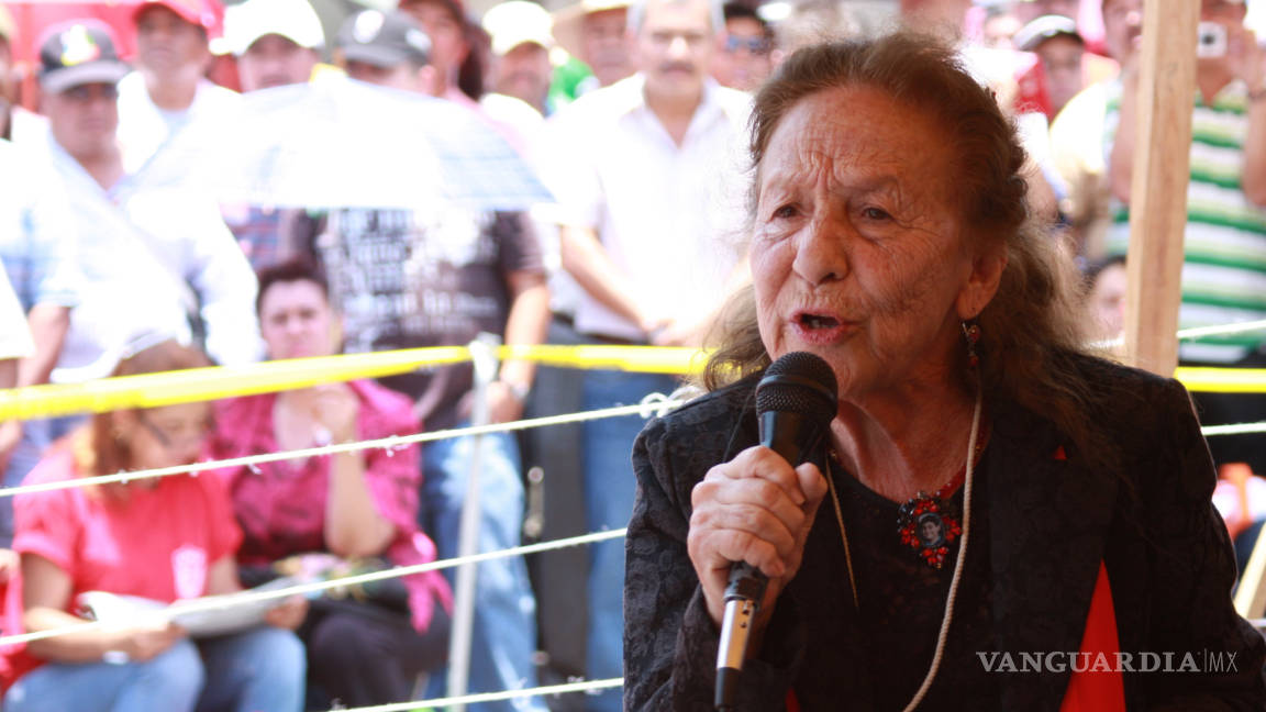 ¡Orgullo de Saltillo! La activista Ro­sa­rio Iba­rra de Pie­dra recibirá la Medalla Belisario Domínguez