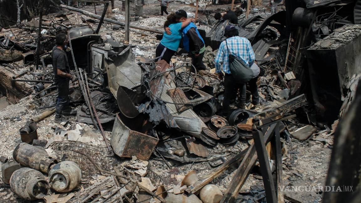 Pierde su casa en quince minutos debido a la voracidad de los incendios en Chile