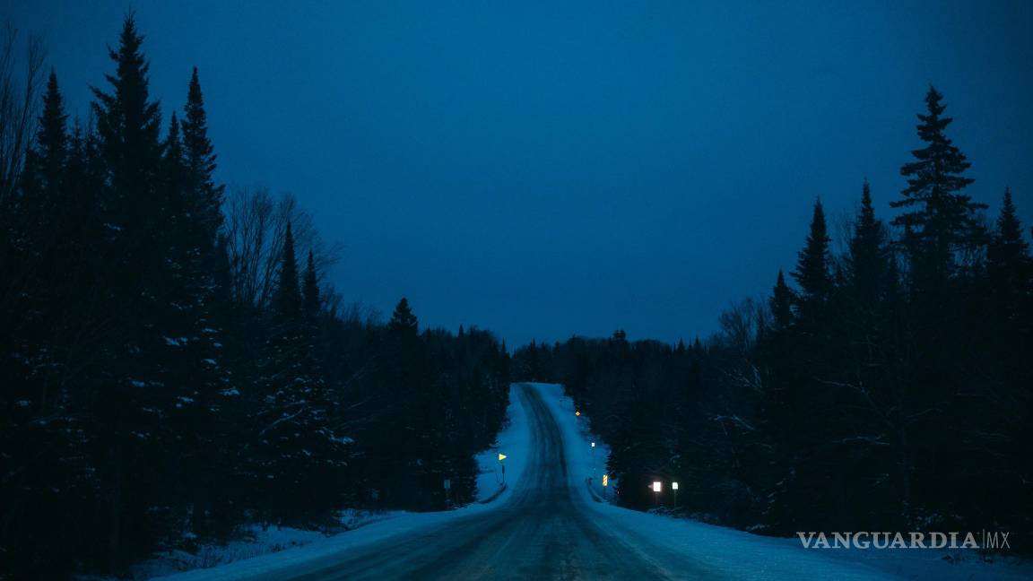 $!La ruta 3 de New Hampshire, Daniel Webster Highway, termina en la frontera con Canadá en Pittsburg.