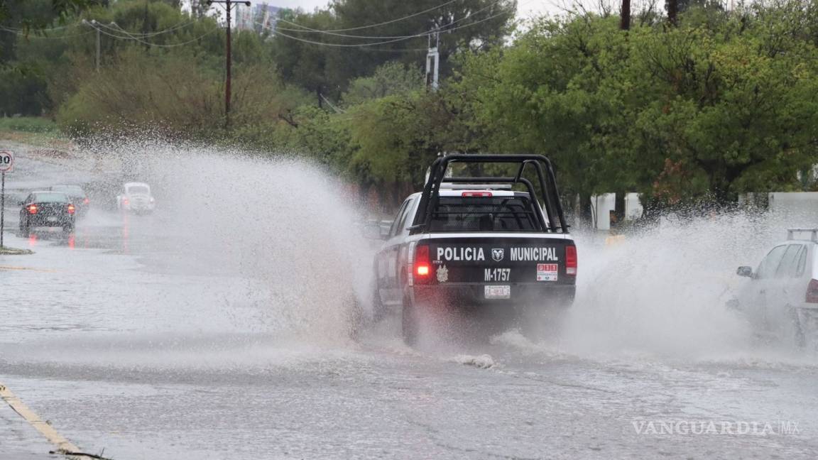 Lluvias provocan apagones y caos en Saltillo; se espera continúen en las próximas horas