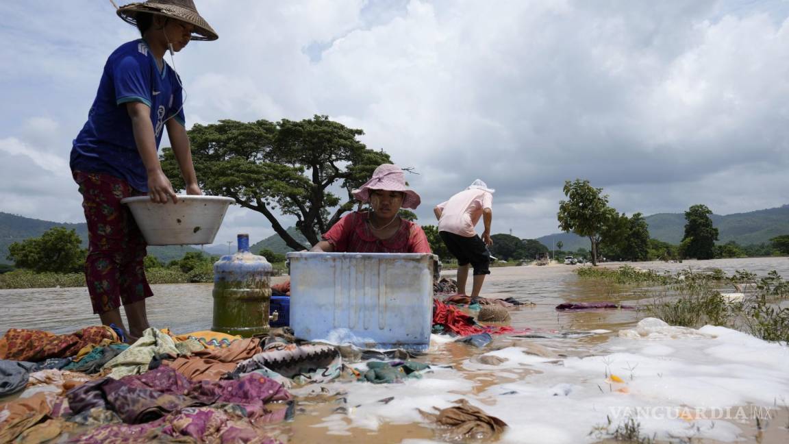 Asciende a 226 cifra de muertos por paso de tifón Yagi en Myanmar