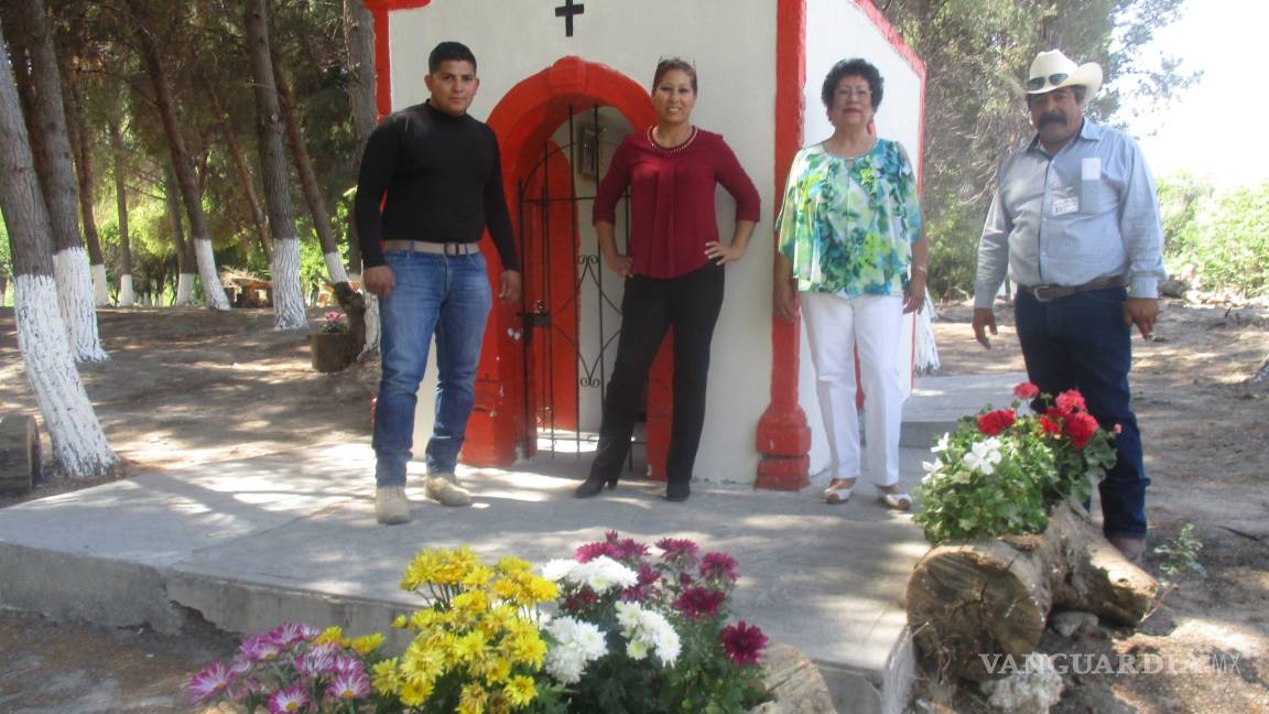 Rehabilitan capilla de Ocampo donde se apareció la virgen hace 150 años