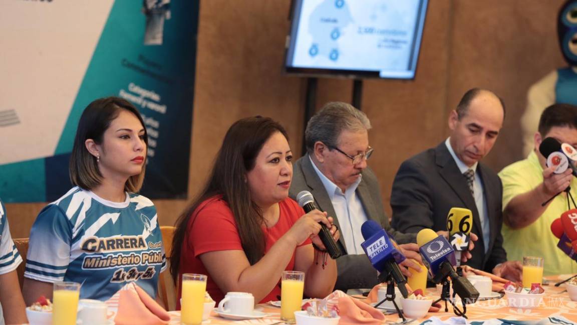Festeja Fiscalía General de Coahuila con carrera a sus ministerios públicos