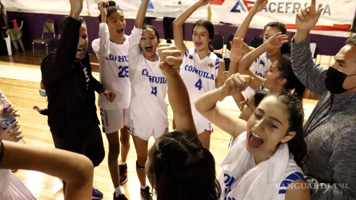 Va ahora Coahuila por campeonato nacional en basquetbol femenil