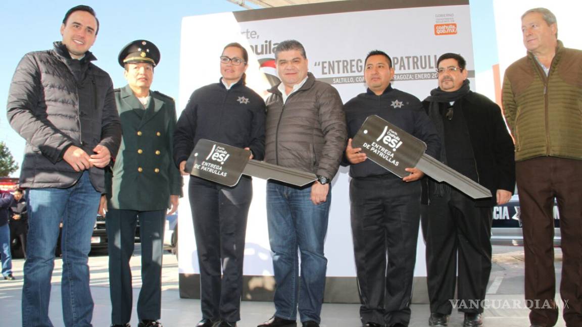 $!Estrena Saltillo 40 patrullas; invierten 25 mdp